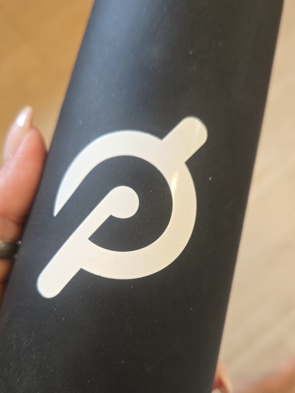 Peloton Glass Water Bottle with Silicone Protective Covering - Picture 2 of 6